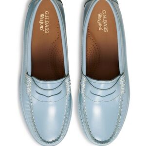 G.H. Bass Weejuns Classic Penny Loafers in Light Blue